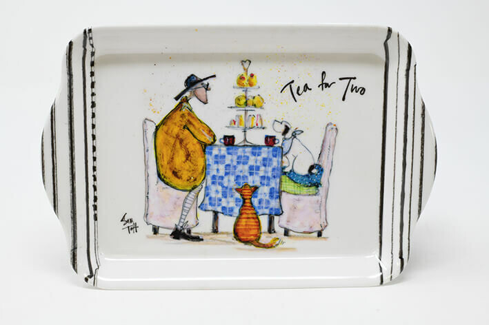 Tablett Sam Toft - Tea for Two