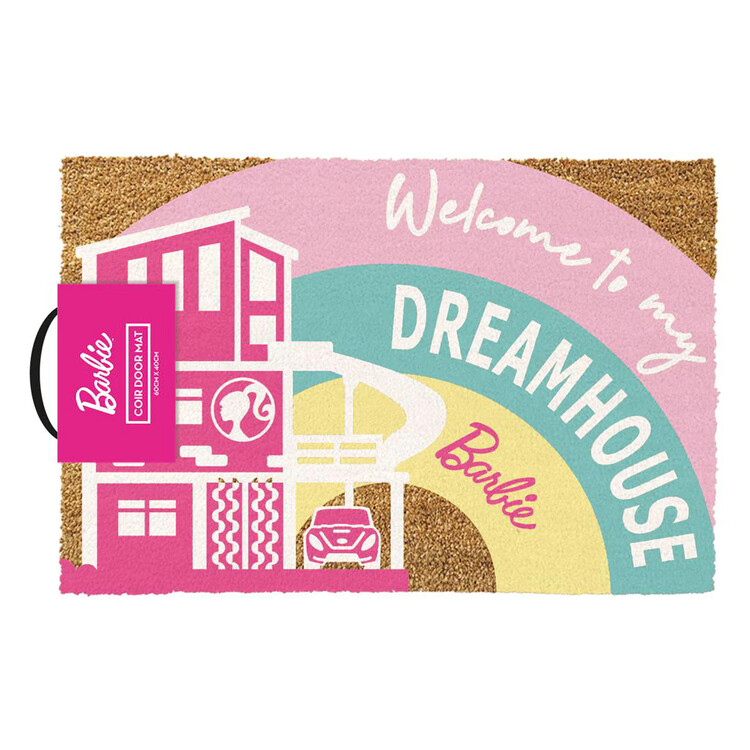 Rohožka Barbie - Welcome to my Dreamhouse, 60 x 40 cm