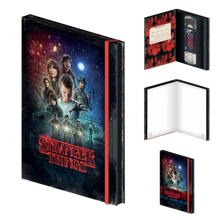 Notesbog Stranger Things: Seasin 1 - VHS