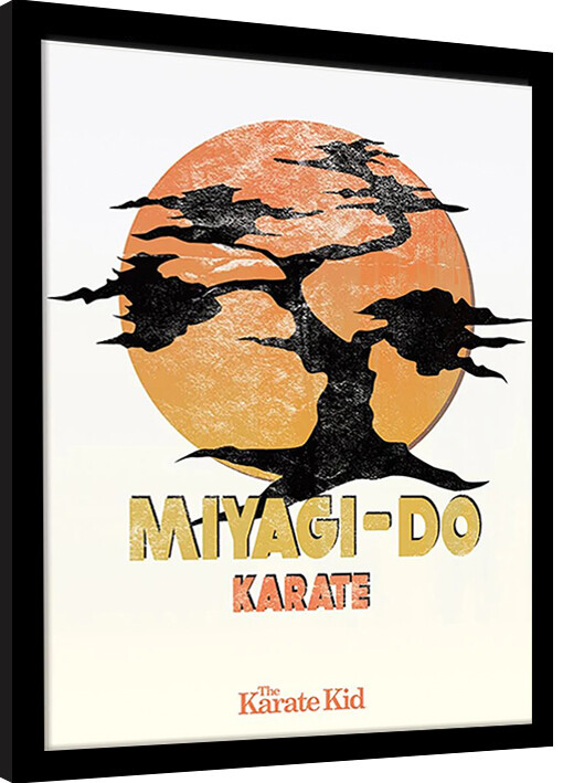 Oprawiony plakat The Karate Kid - Miyagi-Do