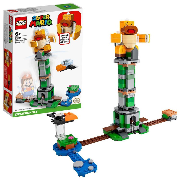 LEGO Super Mario - Boss Sumo Bro a padající věž – rozšiřující set 71388