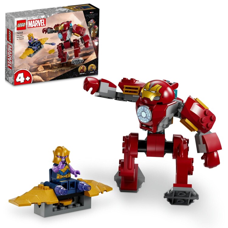 LEGO Marvel - Iron Man Hulkbuster vs. Thanos 76263, 19,1 x 14,1 cm