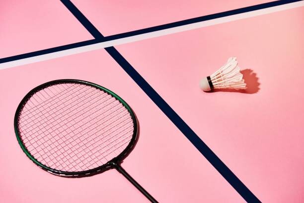 Levně Plakát, Obraz - Close-up of badminton racket and shuttlecock, Diaconu Delia / 500px, 40 × 26.7 cm