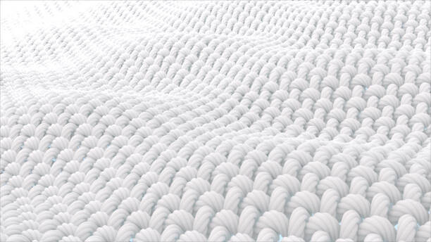 Levně Plakát, Obraz - Close up fabric fiber in underwater, Pathompong Thongsan, 40 × 22.2 cm