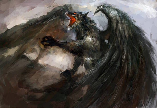 Levně Plakát, Obraz - dragon attack, fotokostic, 40 × 26.7 cm