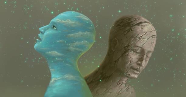 Ilustrace Concept art, idea of dream hope, Jorm Sangsorn, 40 × 20 cm