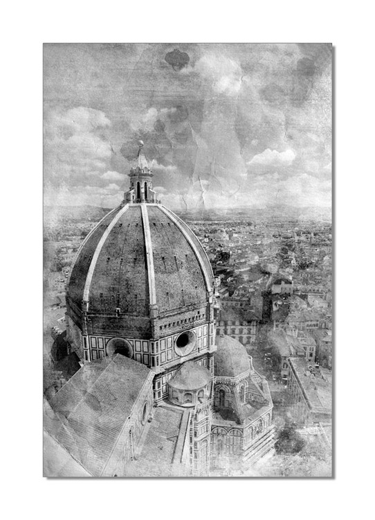 Obraz Florencie - katedrála Santa Maria del Fiore