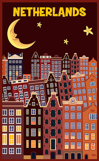 Levně Plakát, Obraz - Netherlands Poster, drmakkoy, 24.7 × 40 cm