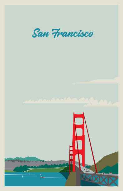 Ilustrace San Francisco, SaulHerrera, 26.7 × 40 cm