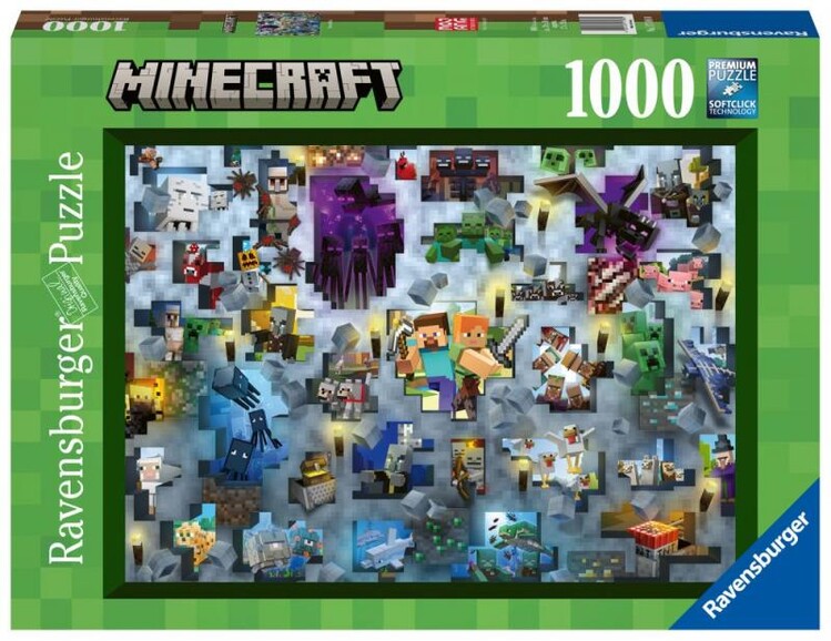 Puslespil Minecraft Challenge