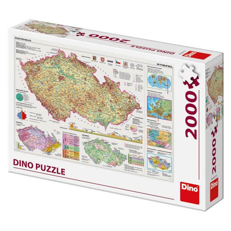 Puzzle Mapa České Republiky