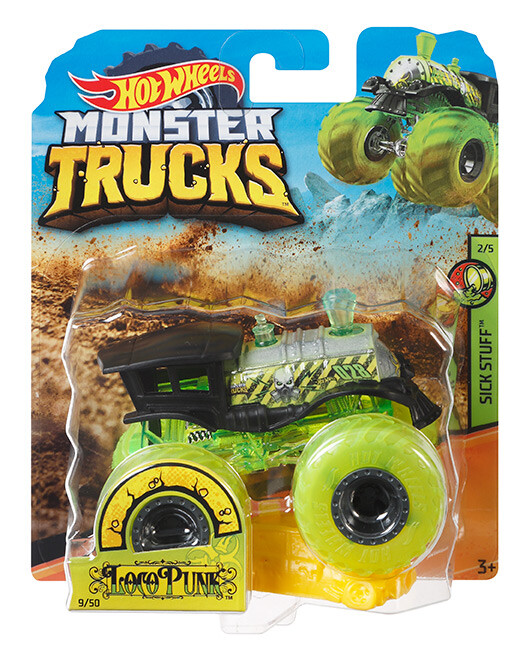 Hot Wheels - Monster Trucks Kaskadérské kousky Asst