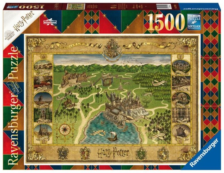 Puzzle Harry Potter: Map of Hogwarts