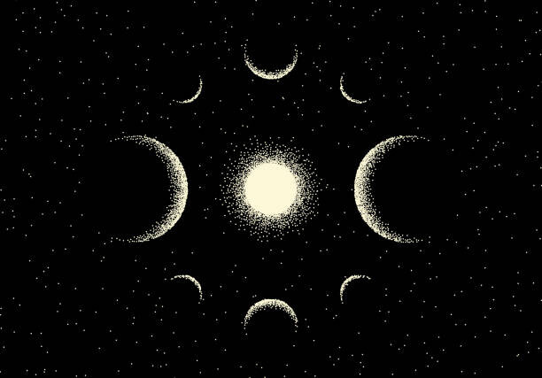 Ilustrace Space landscape with scenic view on, Swillklitch, 40 × 26.7 cm