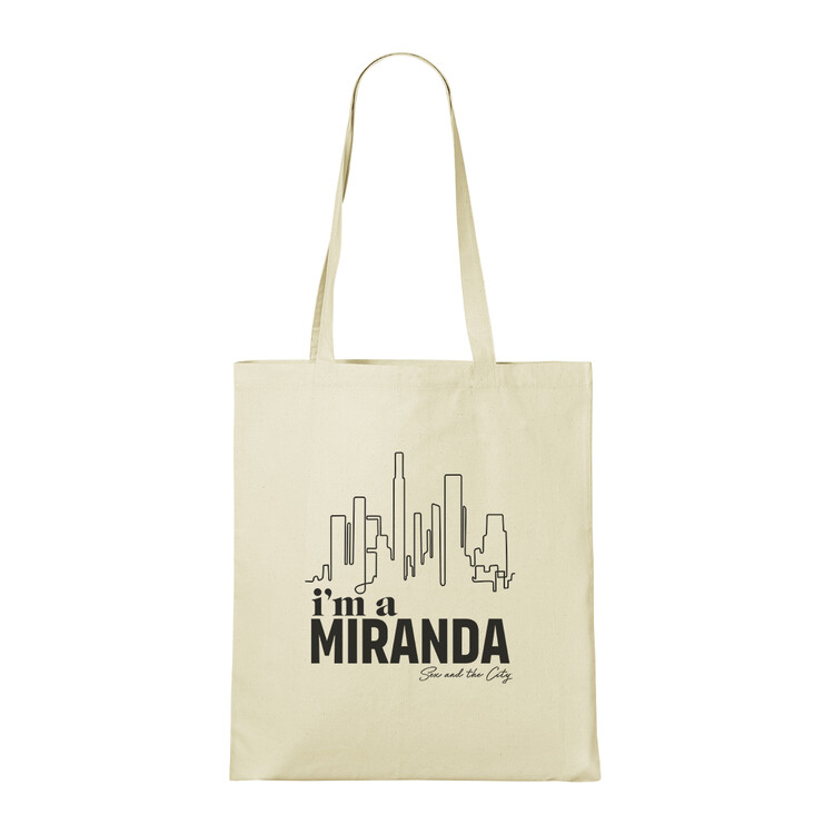 Taška Sex and The City - I'm Miranda, 100% bavlna
