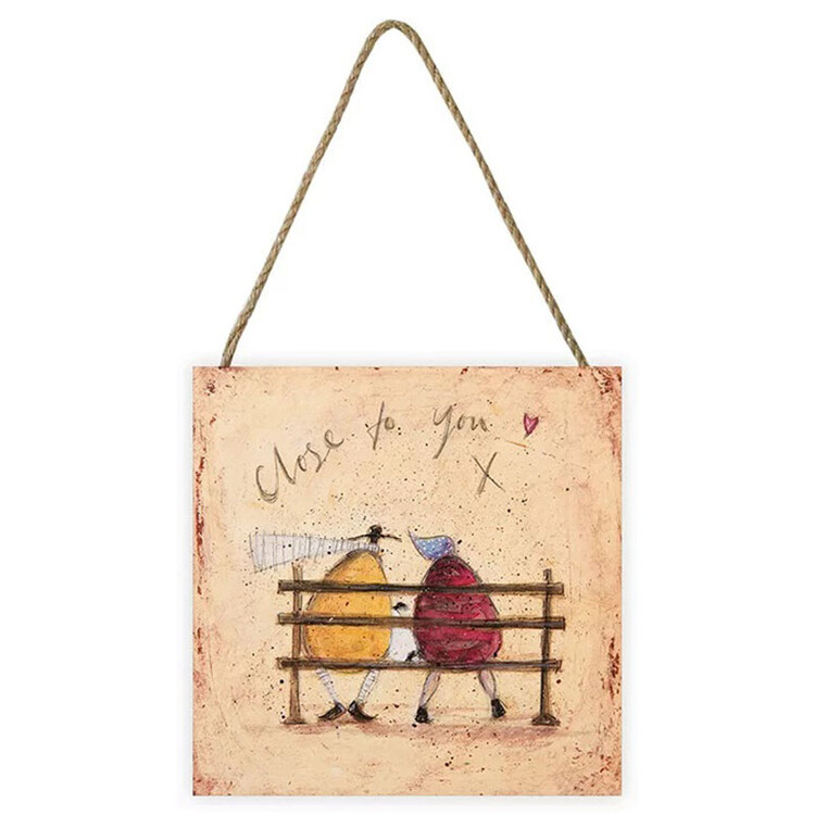 Sam Toft - Close to You Schilderij op hout