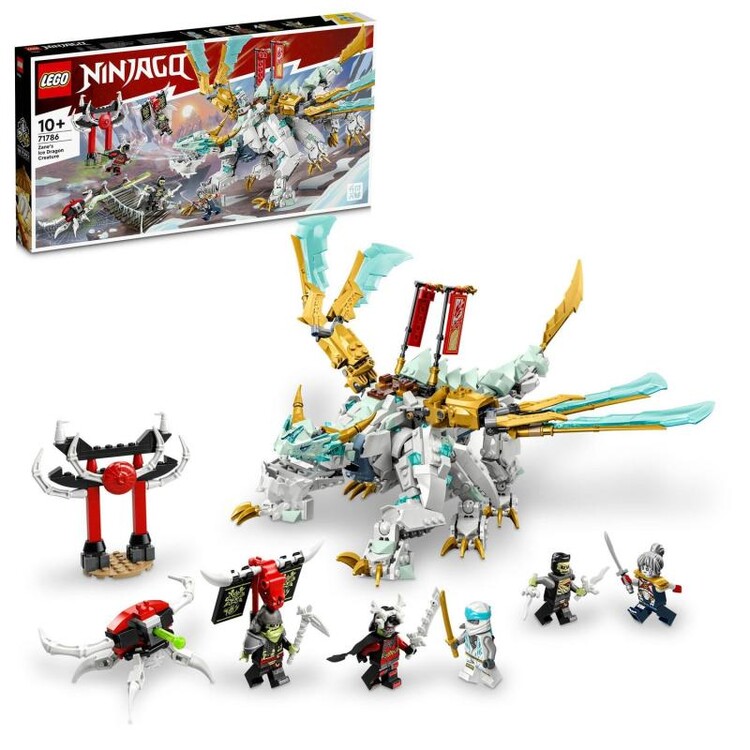 LEGO Ninjago - Zaneův ledový drak 71786, 973 ks