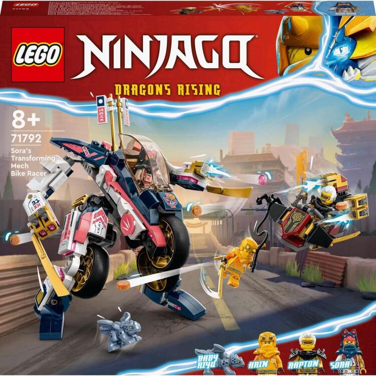 SORA LEGO Ninjago - Sora's Transforming Mech Bike Racer 71792