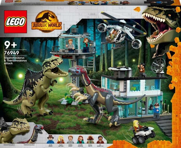 Deals LEGO Jurassic World Giganotosaurus & Therizinosaurus