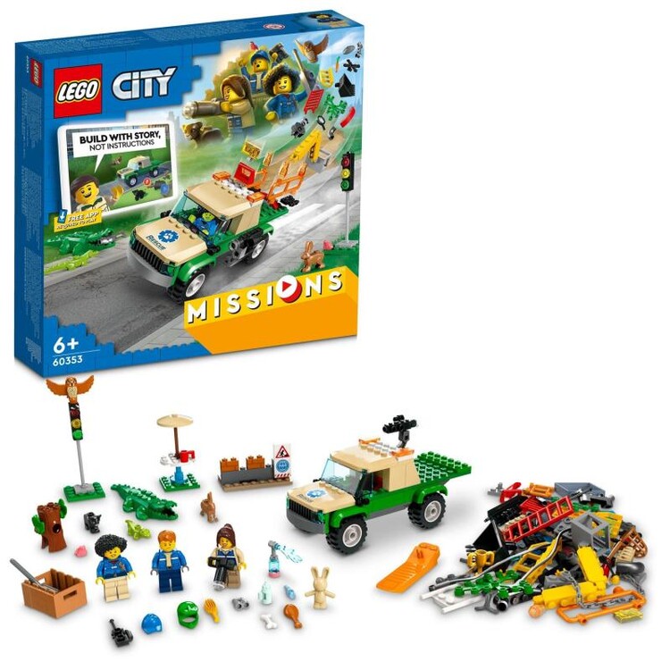 LEGO City - Záchranné mise v divočině 60353