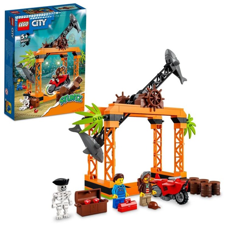 LEGO City - Žraločí kaskadérská výzva 60342