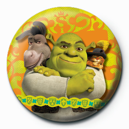 Insignă SHREK 3 - pose