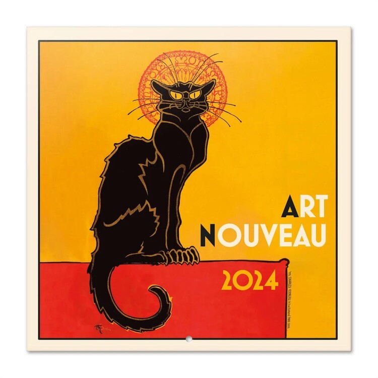 Calendario 2027 Art Nouveau