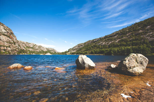 Levně Plakát, Obraz - Beautiful Photo Norway, Scandinavia. Beautiful landscape, Tsyb_Oleg, 40 × 26.7 cm