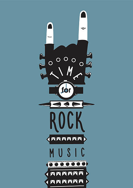 Levně Plakát, Obraz - Rock hand, ne2pi, 30 × 40 cm