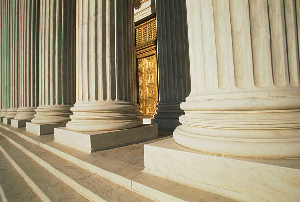 Levně Plakát, Obraz - US Supreme Court Building, Washington DC, USA, Alan Schein, 40 × 26.7 cm
