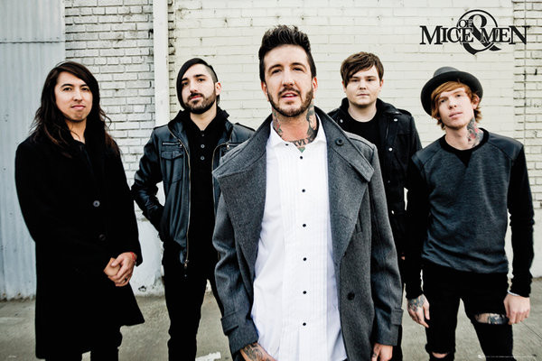 Poster Of Mice and men - Band