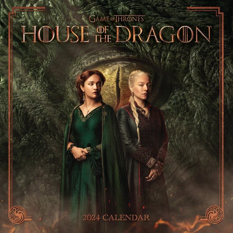 Calendario 2027 House of Dragon