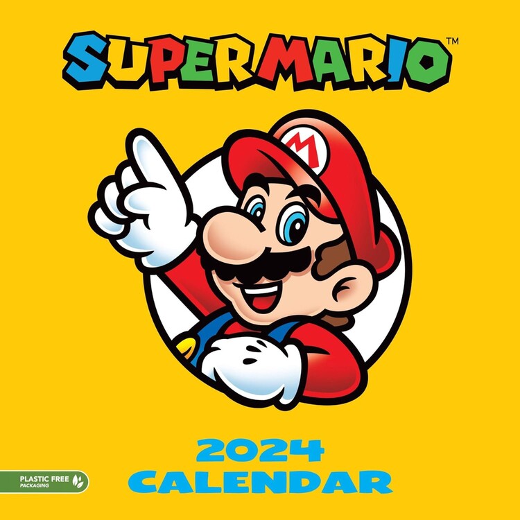 Naptár 2027 Super Mario