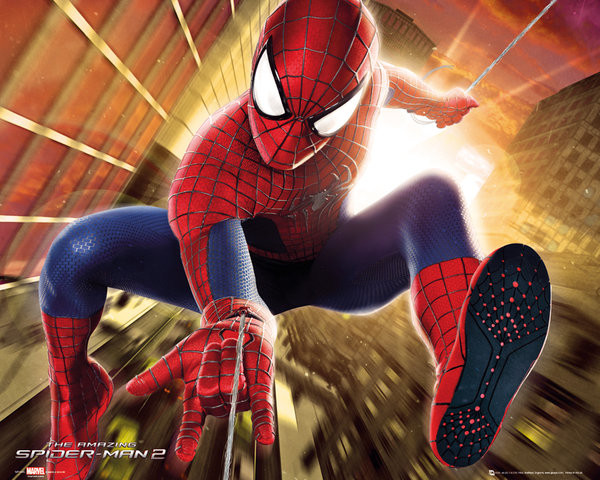 Plakát The amazing spiderman 2 - swing