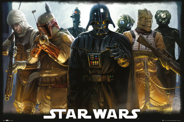 Poster STAR WARS - Bounty Hunters