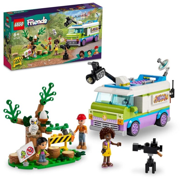 Stavebnice Lego Friends - Novinářská dodávka