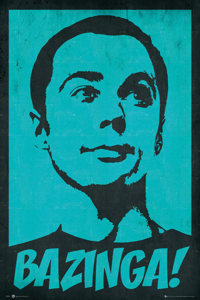 Poster THE BIG BANG THEORY - Sheldon