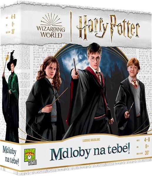 Desková hra Harry Potter - Mdloby na tebe!, Čeština, slovenština