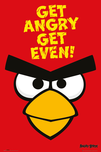 Poster Angry birds - Get Angry Get Even