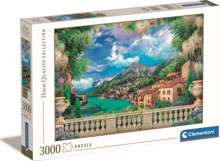 Puzzle Lush Terrase on Lake