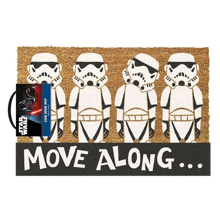 Rohožka Star Wars - Stormtrooper Move Along, 60 x 40 cm, PVC