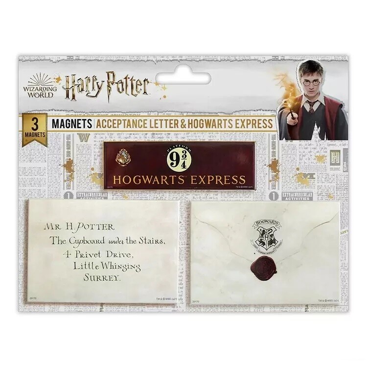 Calamita Harry Potter - Acceptance Letter + 9 3/4 platform