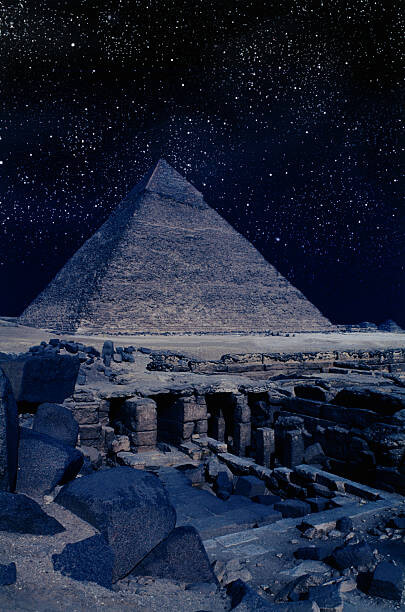 Levně Plakát, Obraz - Tombs Near Pyramid of Khafre, Larry Lee Photography, 26.7 × 40 cm