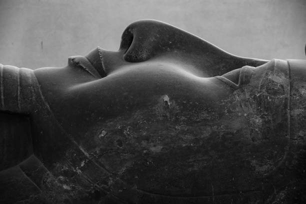 Levně Plakát, Obraz - Close-up of The Colossus of Rameses, nomadnes, 40 × 26.7 cm