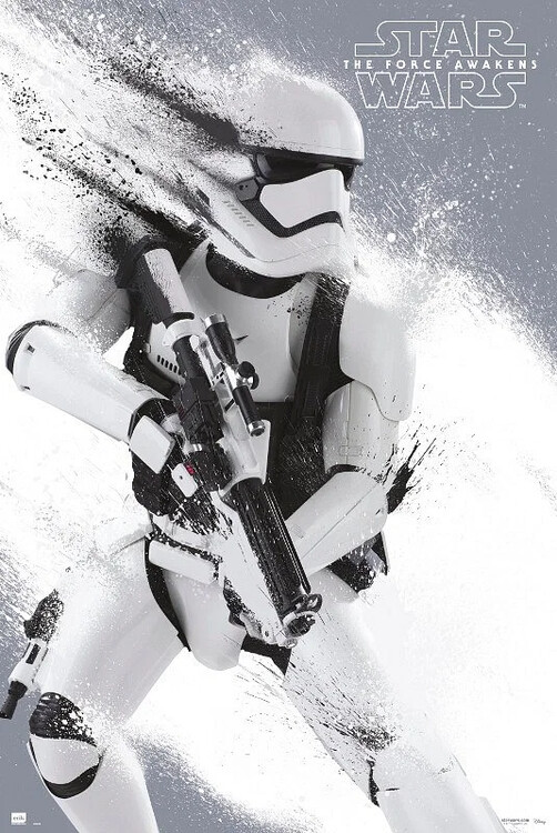 Plakát, Obraz - Star Wars: Episode VII - Stormtrooper, 61x91.5 cm