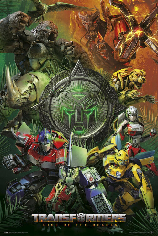Plakát, Obraz - Transformers: Rise of the Beasts, 61x91.5 cm