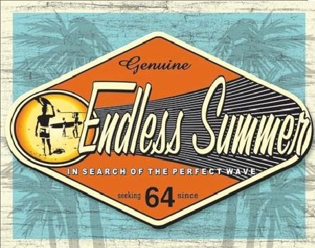 Metallschild ENDLESS SUMMER - genuine