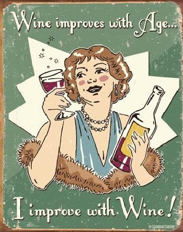 Metallschild SCHONBERG - wine improved