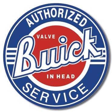 Metallschild BUICK SERVICE