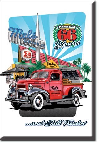 Magneet Mel's Diner Truck